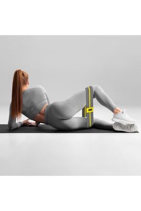 Rebuwo Squat Bant Pilates Fitness Spor Kalça Egzersizleri Direnç Bandı Direnç  Lastiği 35cm Fiyatı, Yorumları - Trendyol