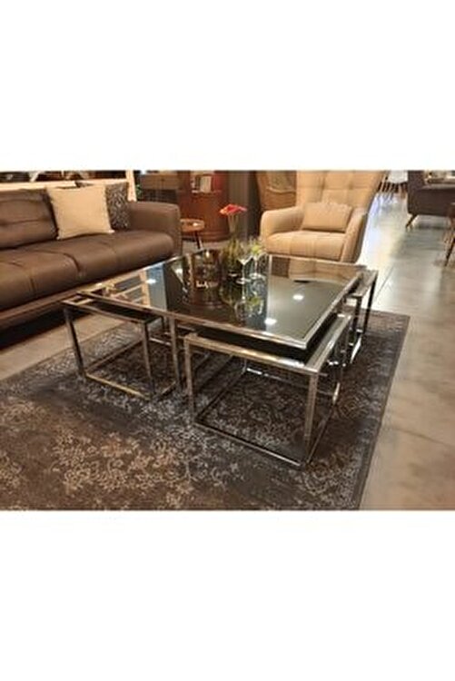 Mango Mhc 102 Krom Metal Ayakli 4 Servis Sehpali Orta Sehpa Orta Sehpa Fiyati Yorumlari Trendyol