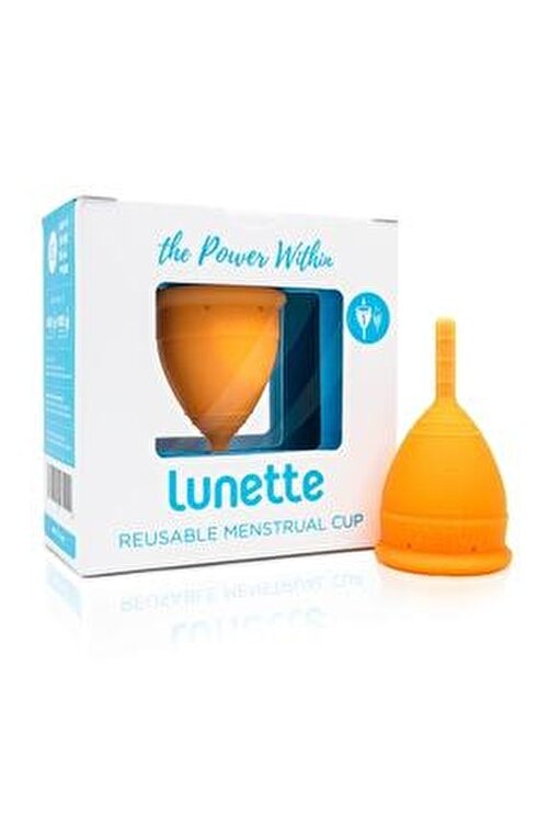 lunette menstrual kap model 1 turuncu fiyati yorumlari trendyol
