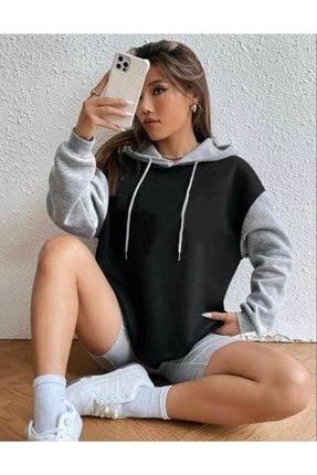 Lion Luxery Store Kapüşonlu Kadın Sweatshirt ve Modelleri