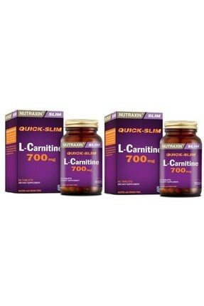 Quıck-slım L-carnitine 700 Mg 60 Kapsül X 2