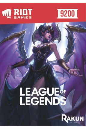 League Of Legends 9200 Rp TYC00644006201