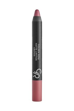 Matte Lipstick Crayon No:12 Soft Pink - Mat Kalem Ruj