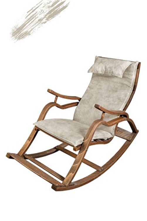 tokko oslo ahsap formlu sallanan sandalye dinlenme kitap okuma tv koltugu beyaz fiyati yorumlari trendyol