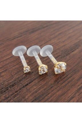 Bylin Bioplast Piercing Set Bioplastik Dudak Piercingi bioplast