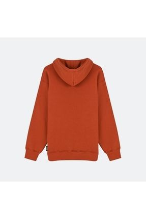 Dark orange hoodie sale