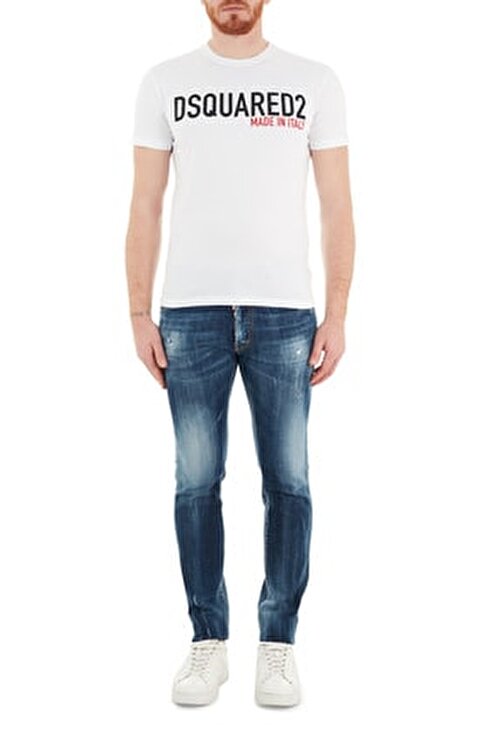 DSquared2 Erkek Lacivert Slim Fit Cepli Pamuklu Jeans Kot Pantolon S74lb0870  S30664 470 Fiyatı, Yorumları - TRENDYOL