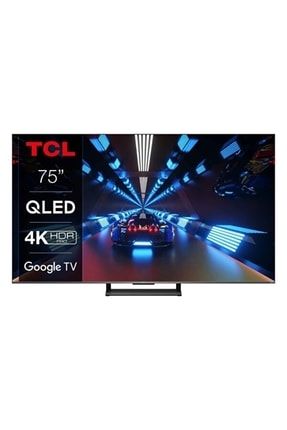 75C735 75" 190 Ekran Uydu Alıcı 4K Ultra HD Google Smart QLED TV TV-C735