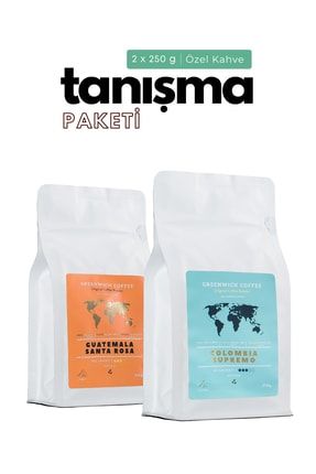 Guatemala - Colombia | Filtre Kahve Çekirdek Kahve Espresso %100 Arabica 2x250 gr