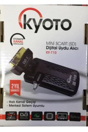 Mini Scart (sd) Dijital Uydu Alıcı 710 Siyah