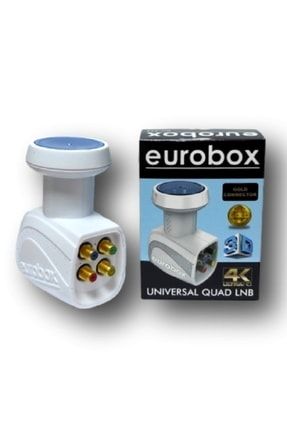 Dörtlü 4'lü Universal Quad Lnb 4k Ultra Hd 3d Elembi Yağmur Korumalı Gold Connector TYC00686923427