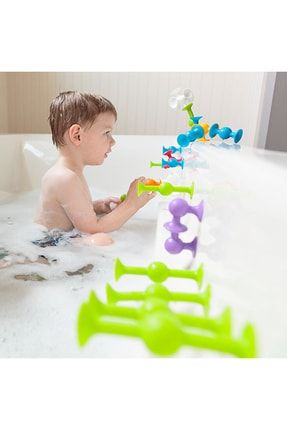 Vakum Molekül 25 Parça Yapı Taşları Fidget Duyusal Banyo Oyuncak