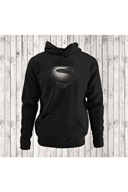 NOVUMUS Superadam Unisex 3 Iplik Şardonlu (içi Pamuklu) Siyah Hoodie  Sweatshirt Kapüşonlu Fiyatı, Yorumları - Trendyol