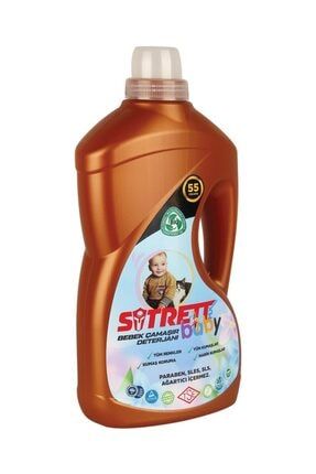 Sitrett Anti Alerjen Sıvı Bebek Çamaşır Deterjanı 55 Yıkama STRT_CMSR_BEBEK