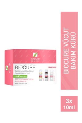 Biocure Tüy Azaltıcı Vücut Kürü 3x10 ml - Istenmeyen Tüyler Için