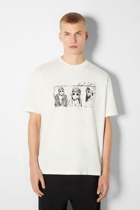 Bershka Kollu Boxy Cobain T-shirt Yorumları - Trendyol