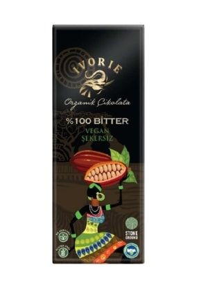 Organik %100 Bitter Çikolata Vegan 40 Gr
