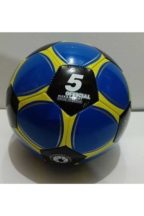 Futbol Topu Dikişli No 5 - Mavi