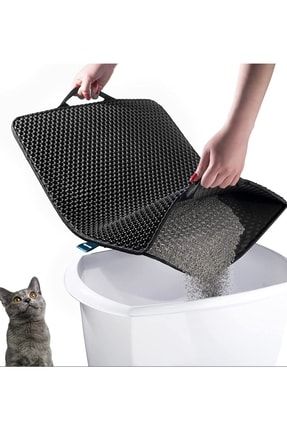 Elekli Kedi Tuvalet Önü Paspası Kedi Kumu Paspası