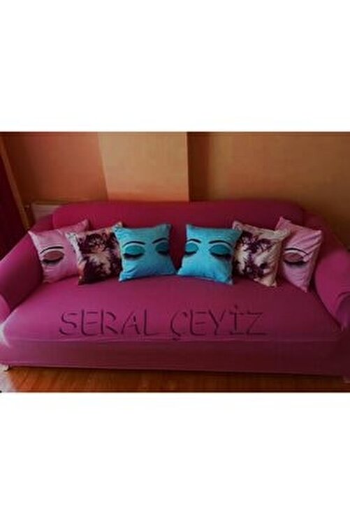 defne tekstil koltuk ortusu defne bambu tek cekyat 3 fusya fiyati yorumlari trendyol