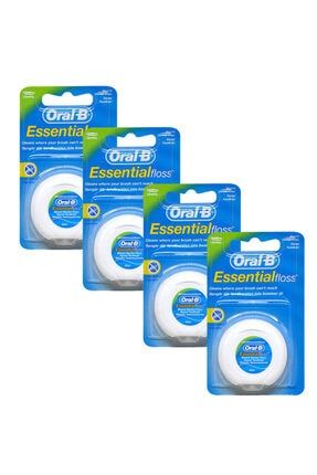 Oral B Essential Floss Mint Naneli 50 Metre 4 Adet Diş Ipi