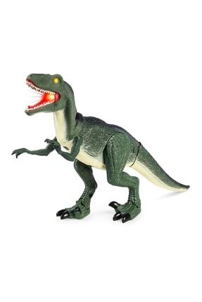 Dino T-rex Oyuncak Dinazor Sesli Işıklı Yürüyen, Pilli Dinazor 1003A