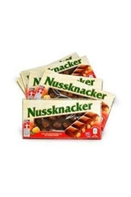 Choceur Nussknacker Tüm Fındıklı Alman Çikolatası 100 gr 5'li