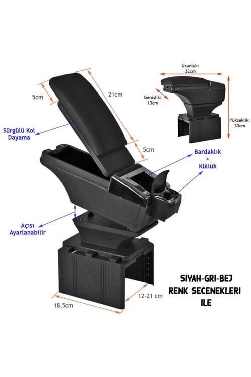 Universal Surgulu Kolcak Kol Dayama Bardaklik Ve Kulluklu Siyah Fiyati Yorumlari Trendyol