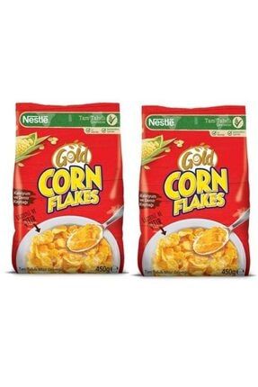 Gold Corn Flakes Tam Tahıl Mısır Gevreği 450 gr 2 Adet
