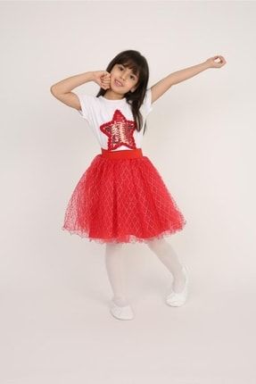 MaviMoure K z Cocuk Tak m 2li Tutu Etek Ve T shirt Fiyat Yorumlar Trendyol