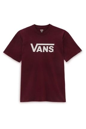 Dark maroon top vans