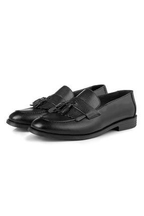 Tassel Hakiki Deri Erkek Klasik Ayakkabı, Loafer Klasik Ayakkabı, Makosen Ayakkabı
