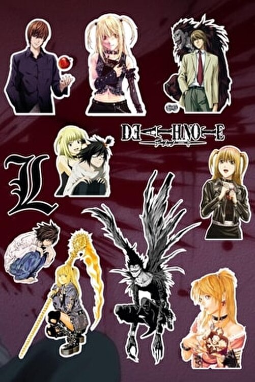 death note duvar kağıdı misa ve ışık