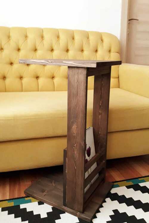 Ceebebek Ceviz C Sehpa Gazetelik Yan Koltuk Tekerli Laptop Bilgisayar Sehpasi Fiyati Yorumlari Trendyol