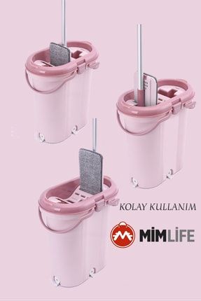 Mim Life Trio Tablet Mop Seti 3 B lmeli Temizlik Seti 3 Adet Mop