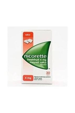 Nicorette 4 Mg Meyveli Sakız 30 Lu Paket