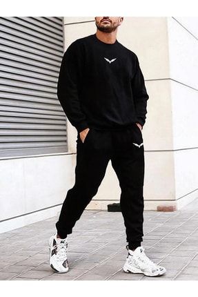 MODAR CH Siyah Wing Bask Alt st E ofman Tak m Oversize Bisiklet