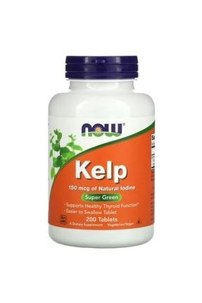 Genel Markalar Kelp Natural Iodine 150 Mcg 200 Tablet Fiyat