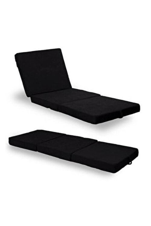 string125 xolo katlanir tasinabilir yer yatagi portatif puf ve yatak siyah fiyati yorumlari trendyol