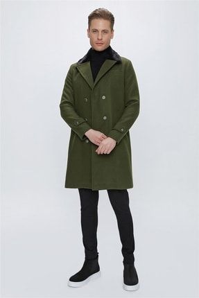 Plt 076 Yeşil Klasik Palto