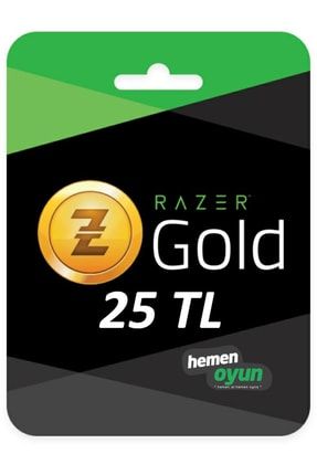 Razer Gold 25 Tl RZRGLD