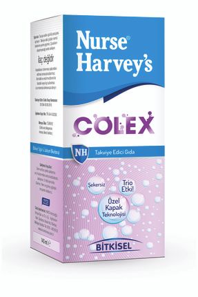 Nurse Harvey’s Colex Gaz Giderici 145 ml Bitkisel Şurup