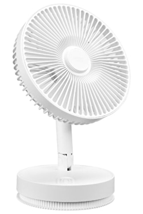 Efn-600 Masaüstü Taşınabilir Şarjlı Beyaz 2000mah Usb Fan