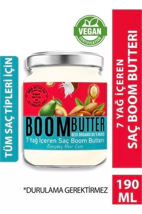 Boom Butter Saç Bakım Yağı 190 Ml