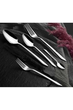 VeSteel 30 Piece Matte Black Silverware Set, Stainless Steel Flatware Set  Service for 6, Metal Cutlery Eating Utensils Tableware Includes  Forks/Spoons/Knives 