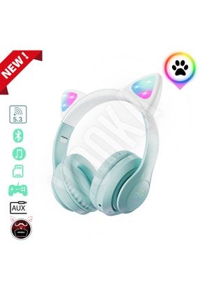 Toygo Kedi Kulaklık Pro 5.3 Akıllı Rgb Led Detaylı Bluetooth Kablosuz Kulaklık Çocuk Oyuncu Yeni STN-28PRO