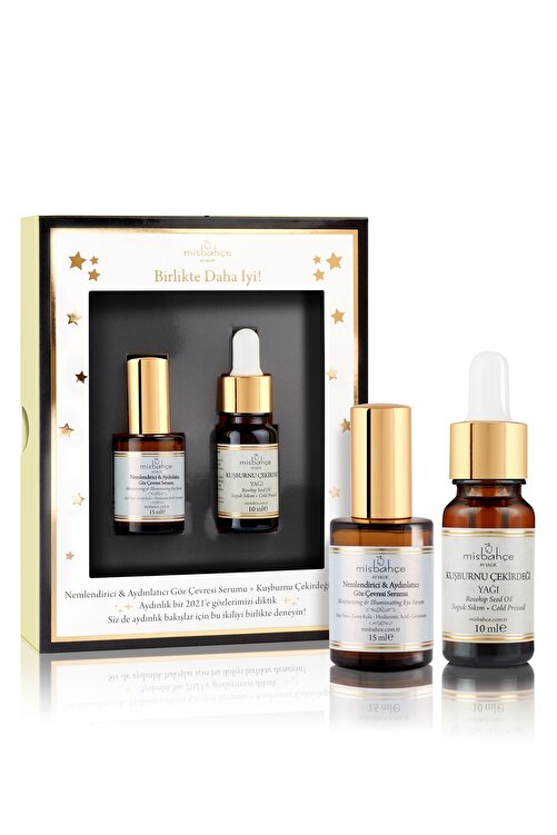 Misbahce Nemlendirici Aydinlatici Goz Cevresi Serumu 15 Ml Kusburnu Cekirdegi Yagi 10 Ml Fiyati Yorumlari Trendyol