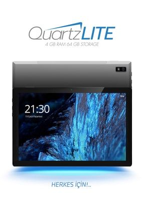 10.1 Inc 4 Gb Ram 64 Gb Hafıza 1280*800 Ips Ekran 8 Çekirdek Işlemcili Quartzlite Gri Tablet