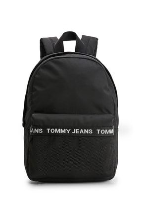45x29x14 Siyah Erkek Fermuarlı Sırt Çantası Tjm Essentıal Backpack