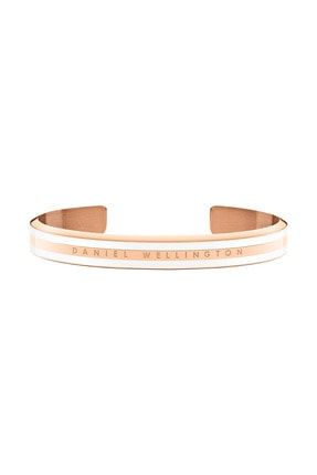 Daniel Wellington Classic Slim Bracelet Rose Gold Satin White